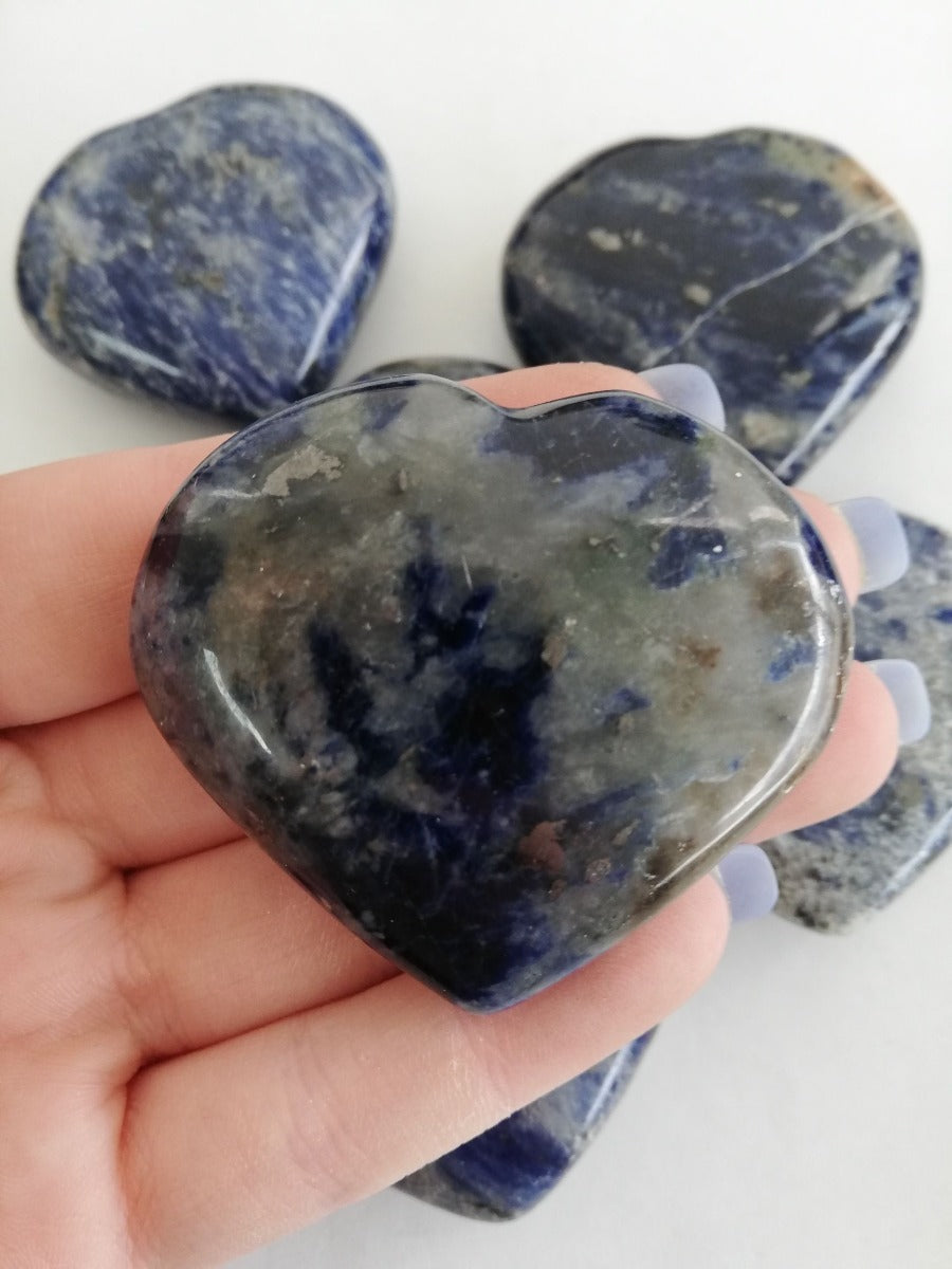 Sodalite Heart - 5cm Sodalite Heart - 5cm